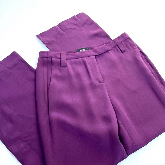 PAIGE Purple Women's Trousers - Picture 2 of 3